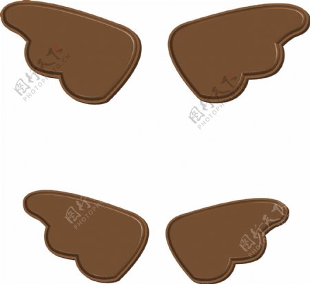 巧克力翅膀图片