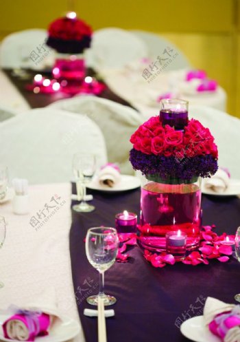 宴席布置与花艺花饰图片