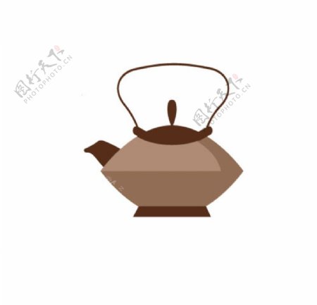 茶壶AI失量图片