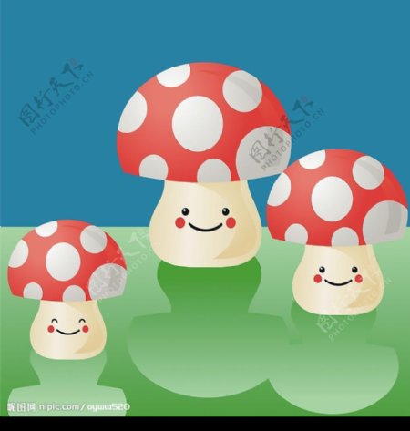 蘑菇小矮人图片
