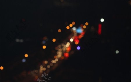城市霓虹图片