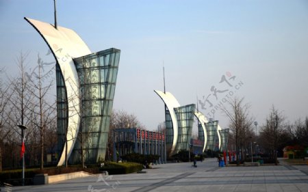 通州运河公园建筑图片