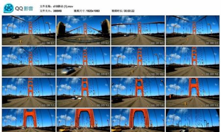 跨海大桥高清实拍视频素材
