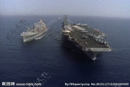 军用航母视频素材