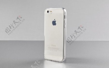 iphone5硅胶透明机壳图片