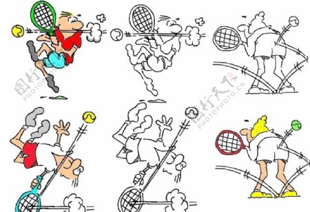 网球运动图片
