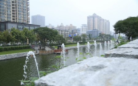 永宁门水景图片