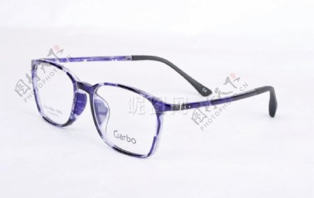 紫色豹纹眼镜图片