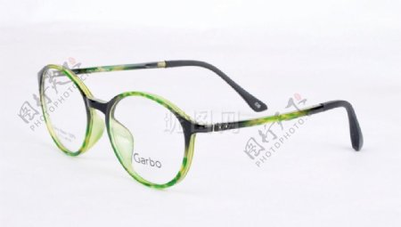 绿色豹纹眼镜图片