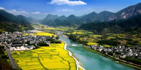 安徽新安江风景图片