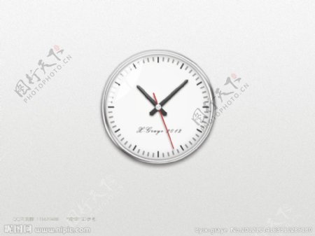 写实钟表icon图标图片
