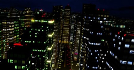 炫光城市夜景