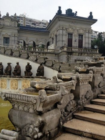 圆明新园建筑图片