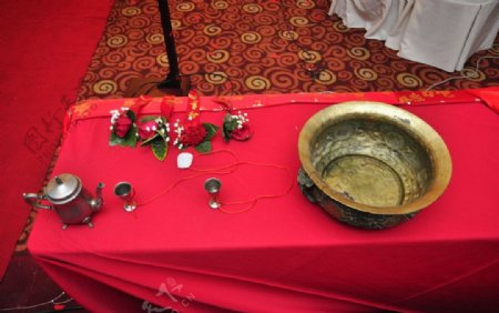 中式婚礼礼器图片