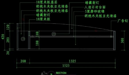 CAD餐厅设计素材图片