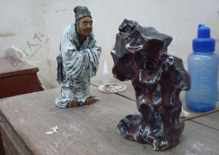 陶瓷雕塑图片