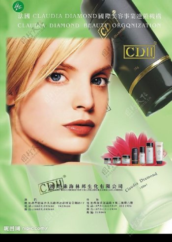 法国CDII化妆品招贴图片