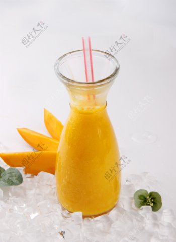 果汁芒果汁图片