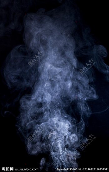 烟雾黑色背景图片