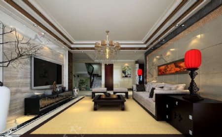 桂林鼎合客厅设计案例图片