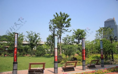 杭州江干体育公园图片