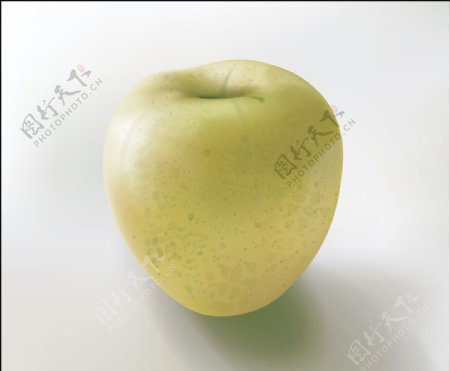 矢量立体苹果图片