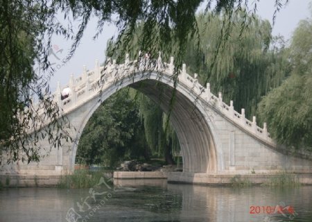 颐和园石拱桥图片