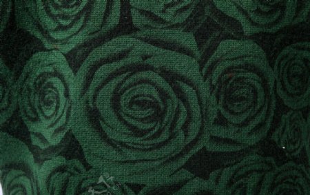 绿色花纹玫瑰花纹图片