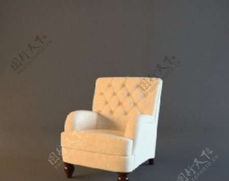 扶手椅椅子模型图片