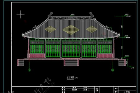 古建筑大殿明清图片