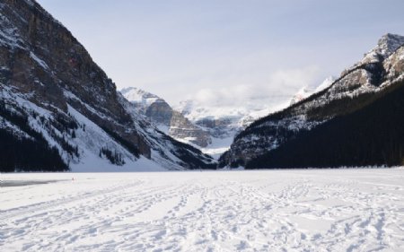 加拿大班夫路易斯湖图片