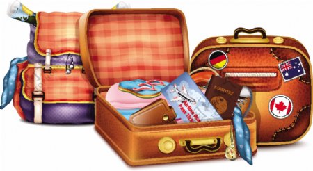 行李箱旅行箱图片