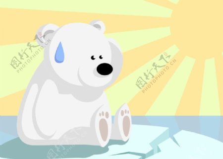 动漫北极熊图片