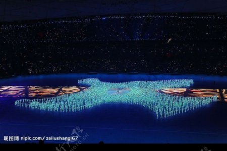 奥运会开幕式图片