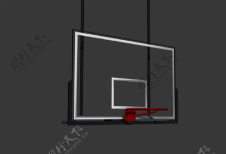 篮球框模型图片