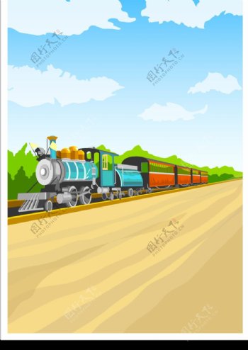 火車图片
