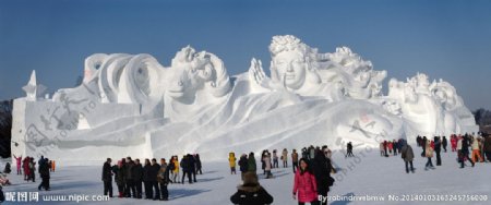 2014太阳岛雪雕图片