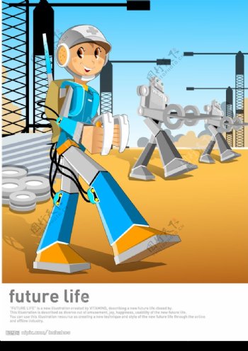 科技未来的幻想生活图片