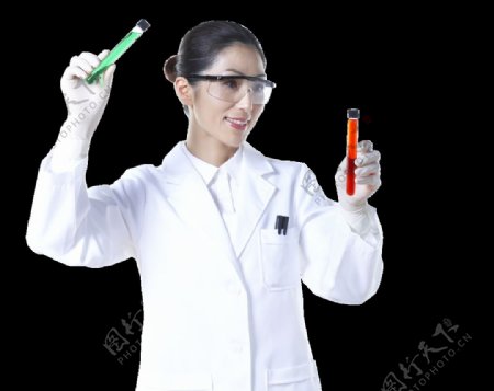化学医生做实验图片