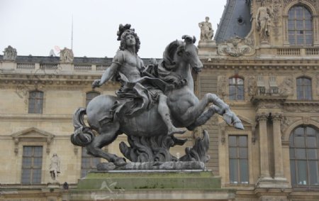 罗浮宫雕塑之亨利四世图片