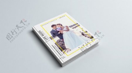 精装婚礼册子封面图片