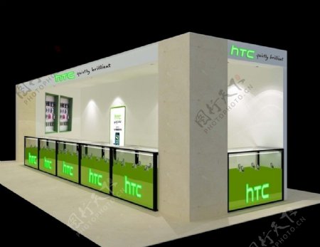 HTC商场手机卖场图片