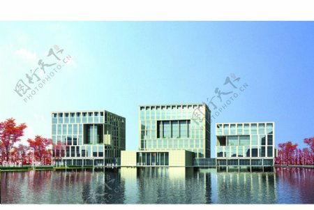 崇明县行政中心设计图片