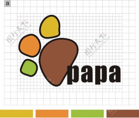 PAPA标志图片