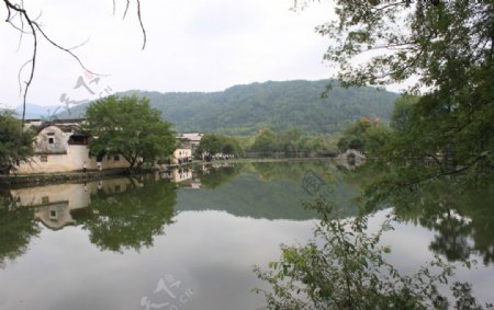 宏村远景图片