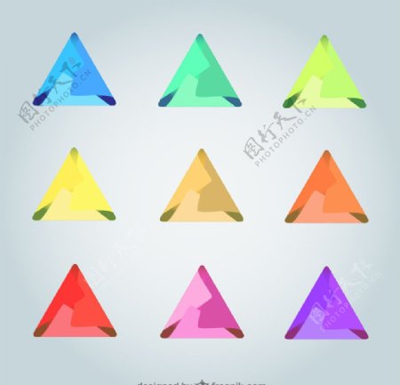 三角标识图片