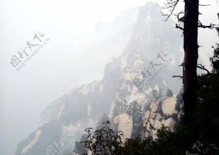 西岳华山图片