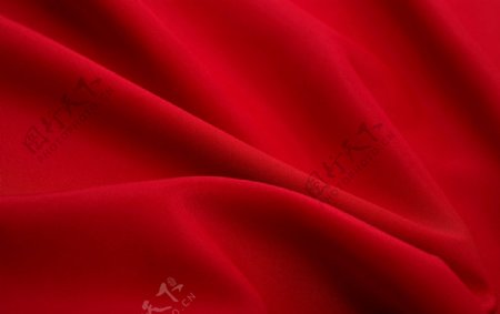 红色丝绸图片