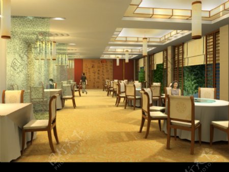 北京爱华宾馆一层餐厅图片