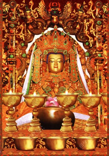 什迦摩尼西藏日喀则班禅宗教扎什伦布寺信仰活佛喇嘛20图片